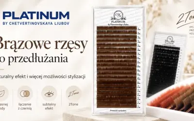 Brązowe i kolorowe rzęsy do przedłużania - jak kolor zmienia efekt stylizacji